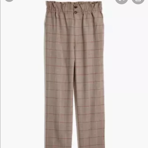 Madewell Paper Bag Pants - Picture 2 of 7